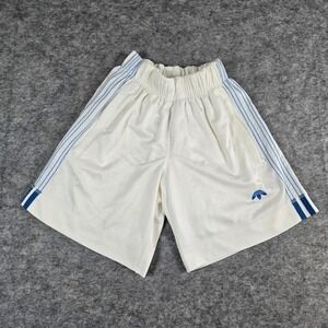 Adidas Alexander Wang Unisex White Monogram Jacquard Athletic Shorts 2XS